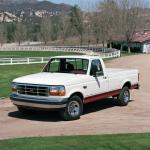 Ford F-150 Regular Cab XLT Pickup 1992 года